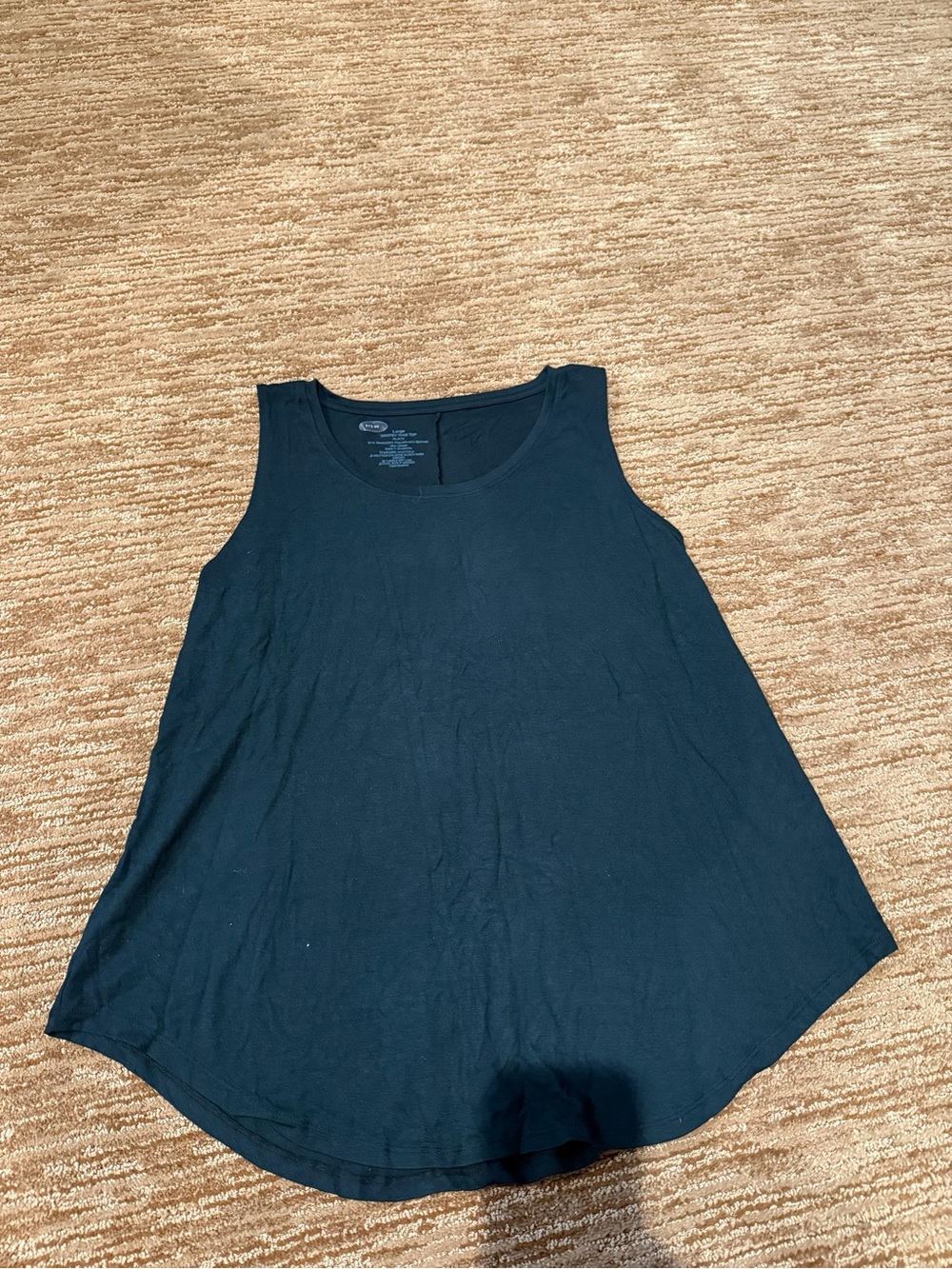 Women’s Black Scoop Neck Tank Top